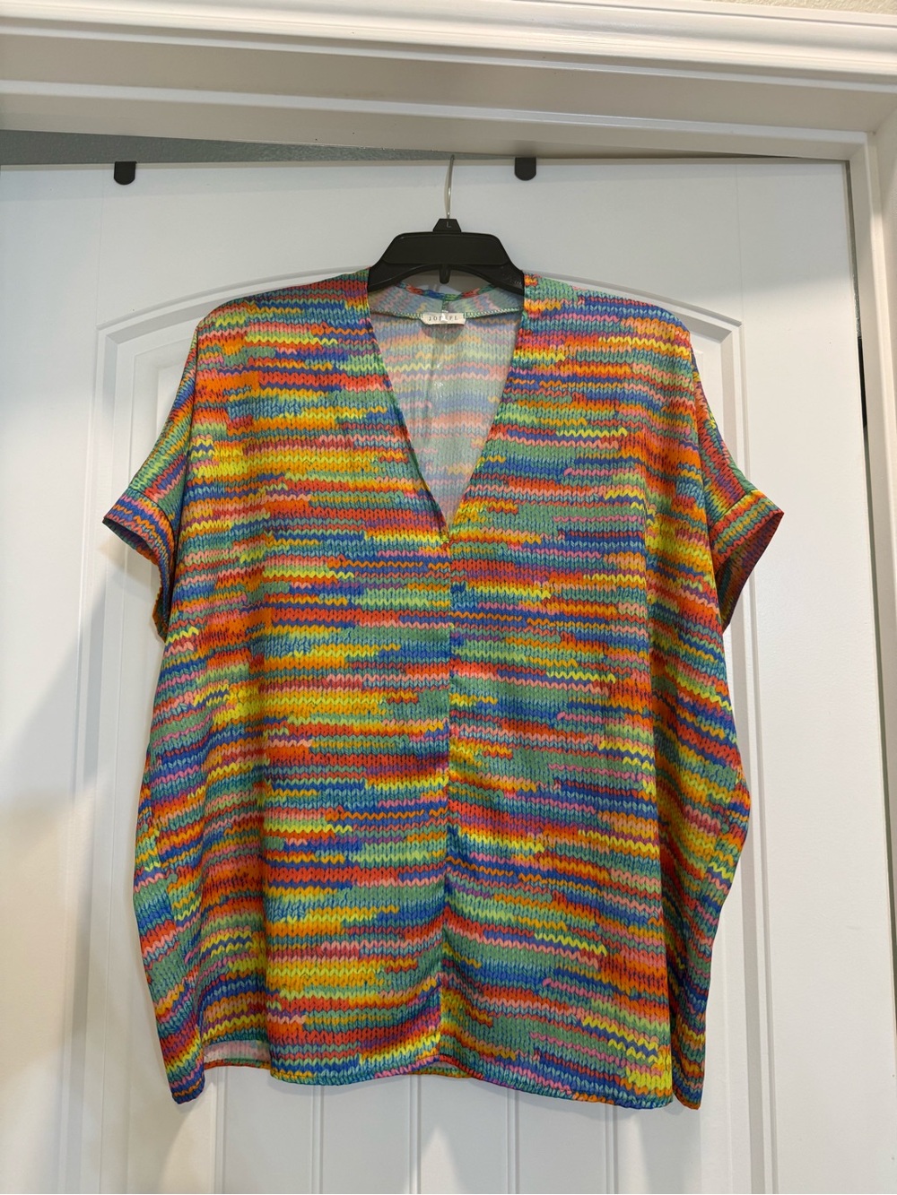 Multicolor V-Neck Top - Women